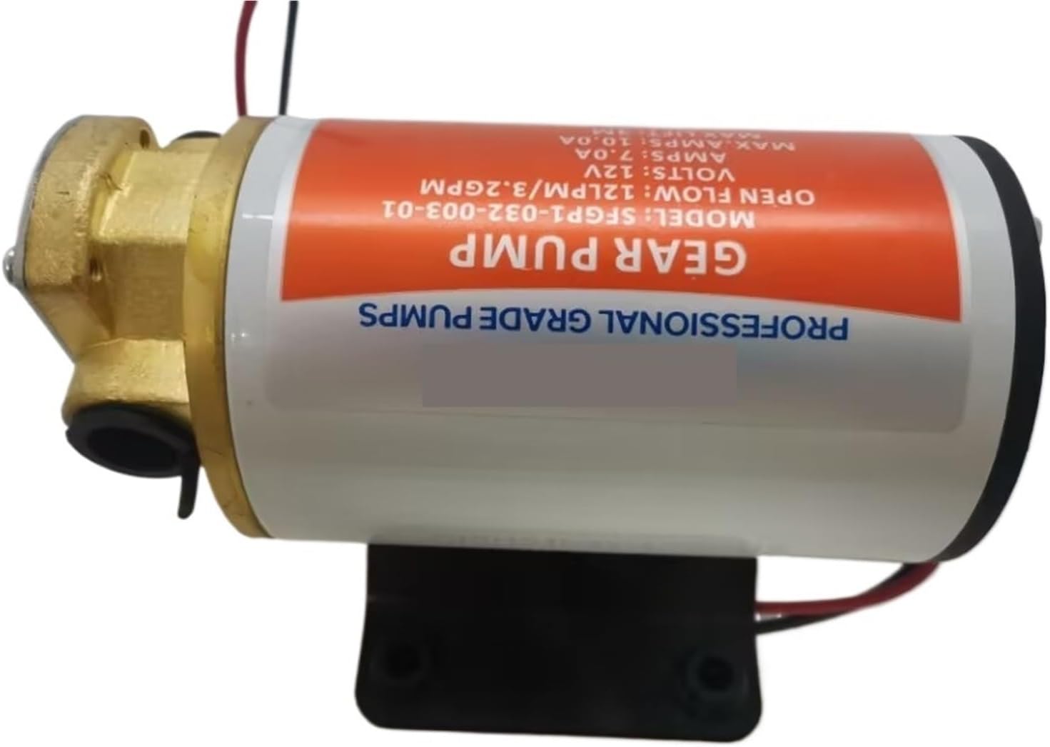 12V SFSP1-080-003-01 / 24V SFSP2-080-003-01 Large Flow Drainage Pump Yacht Centrifugal Impeller Self-Priming Pump(12V SFSP1-080-003-01)