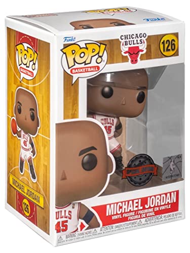 Figurine Funko Pop! NBA : Bulls Michael Jordan 1995 Playoffs Neuf - vue 4