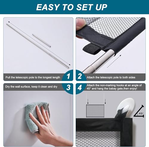 Mesh-Dog-Gate-Pet-Gates-for-Stairs-Puppy-Gate-for-Doorway-Provides-A-Safe-Enclosure-for-Pets-to-Play-and-Rest-for-The-House-Indoor43-W-x-28-H
