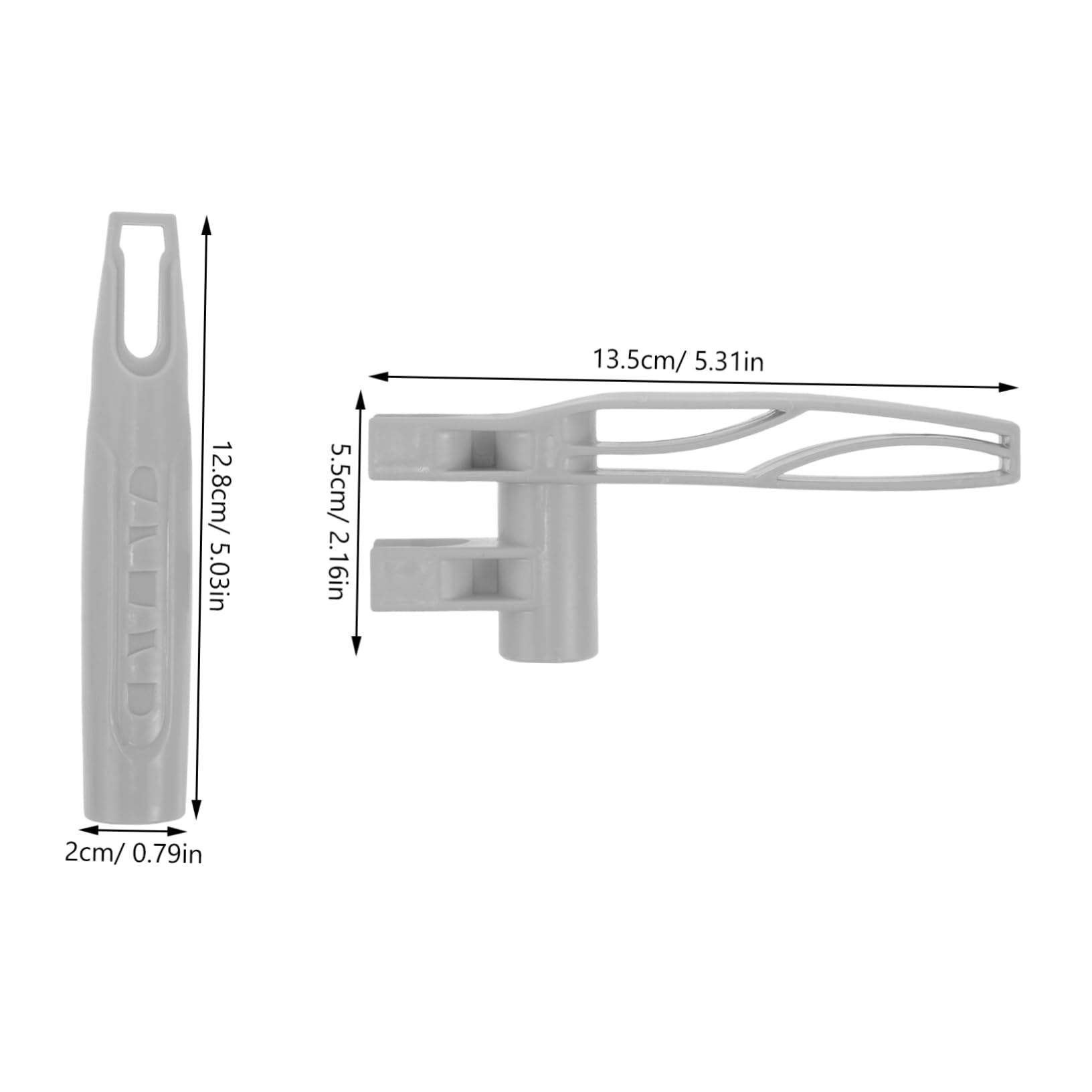 Didiseaon Cedar Replacement Mop Handle Broom Handle Holder for Dustpan Grip for Broom Dustpan Set