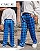 Arshiner Boys Pajama Pants Long Sleep Plaid Pants Soft Lounge Pj Bottoms with Pockets Blue Plaid 12-13 Years