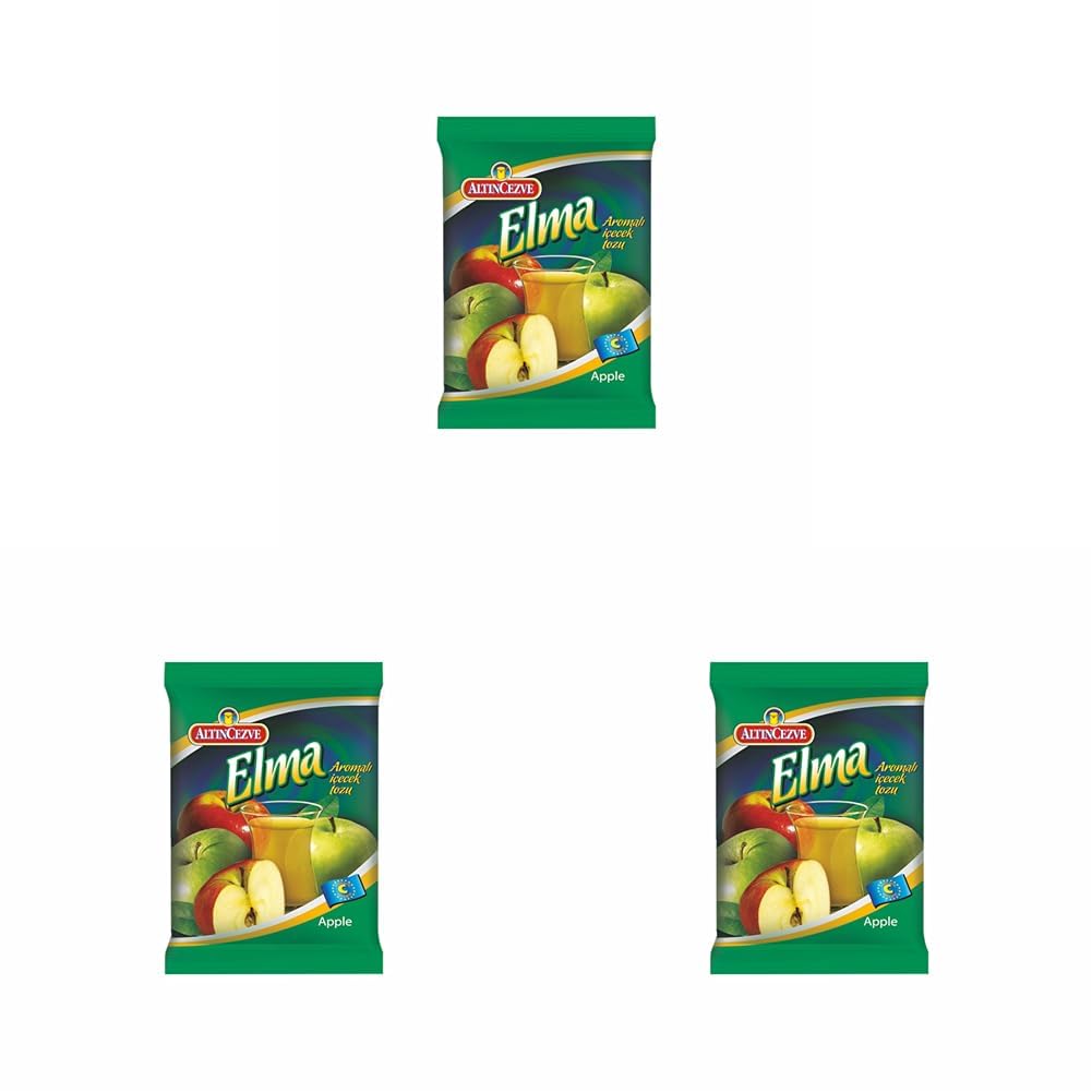 Altıncezve Elma Aromalı İçecek Tozu 250 Gr 3lü paket