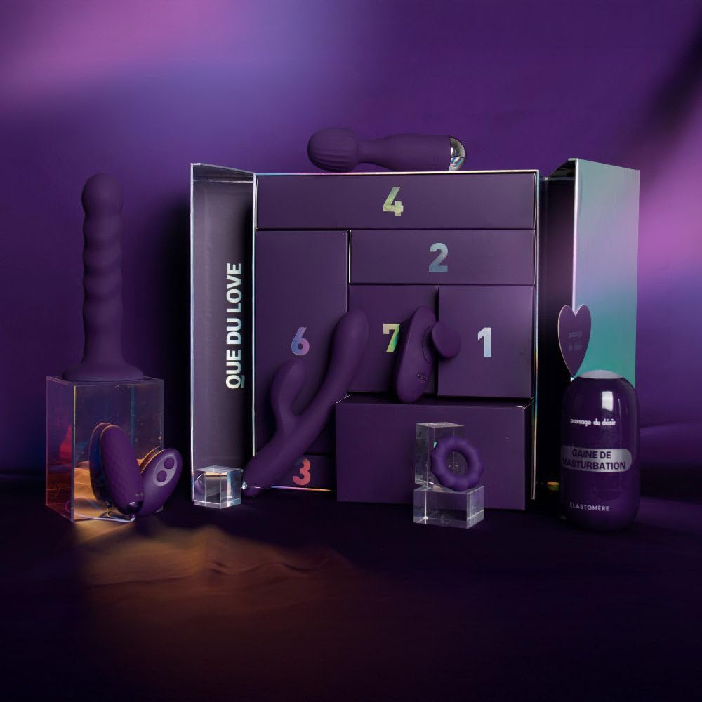 Passage du Désir | Coffret coquin | 7 jours = 7 cadeaux = 7 jouets intimes