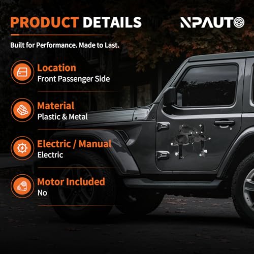 Image of Front Right Power Window Regulator with Panel Without Motor for Expedition