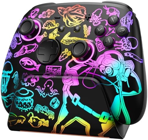 Amazon.com: Switch 2 Pro Controller with Charging Dock for Nintendo ...
