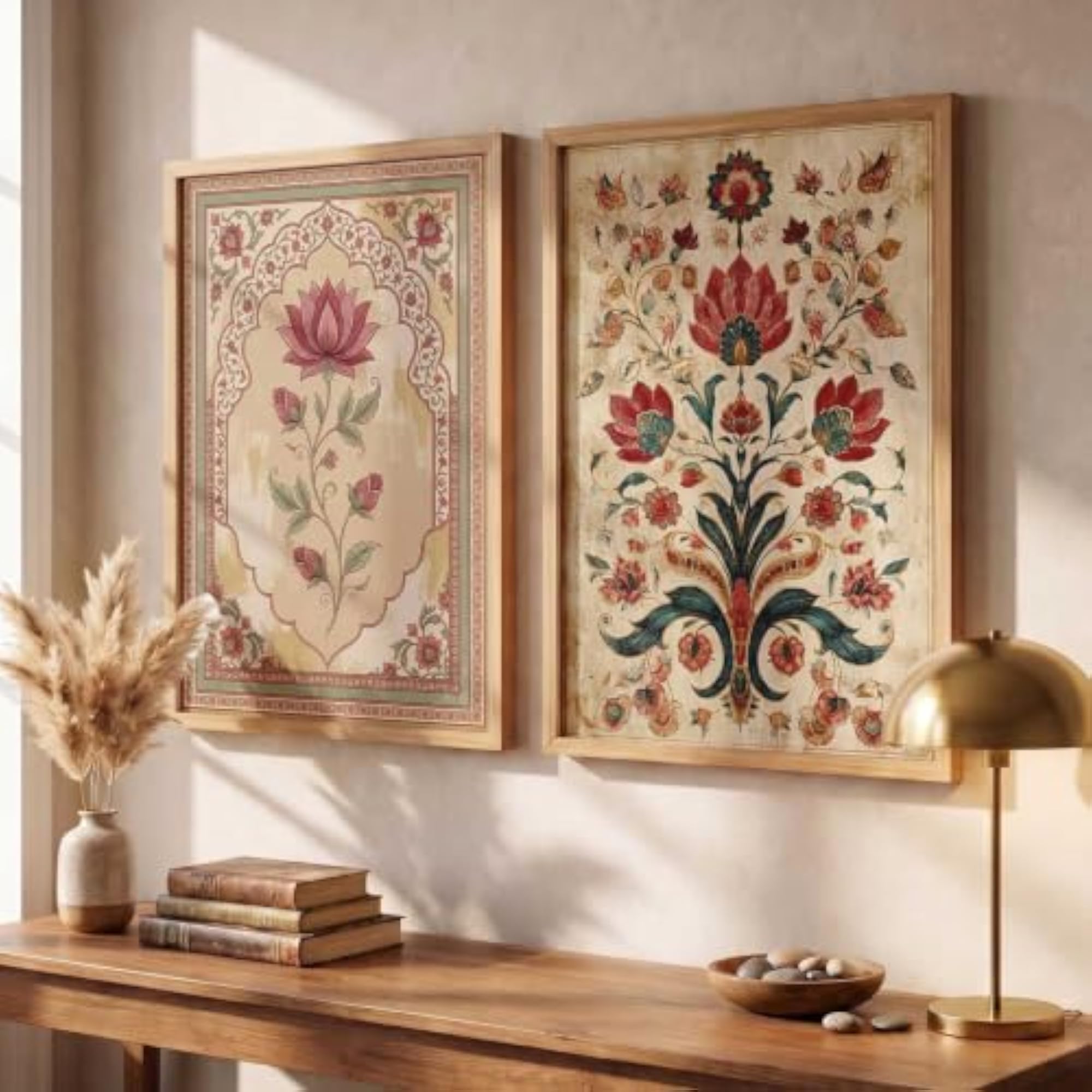 Indian Traditional Madhubani Art Wall Painting