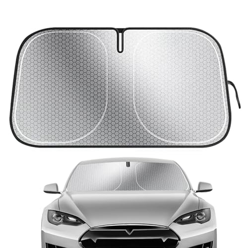 Parasol para parabrisas de coche térmico que reduce el calor interior en parkings exteriores