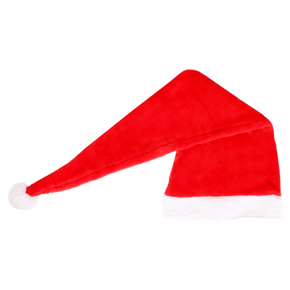 Juego de 10 sombreros de Navidad para fiesta, juego de accesorios para disfraz de Navidad, 2 sombreros + 2 sombreros de elfo de felpa + 2 mini sombreros de Papá Noel + 2 sombreros de árbol de Navidad