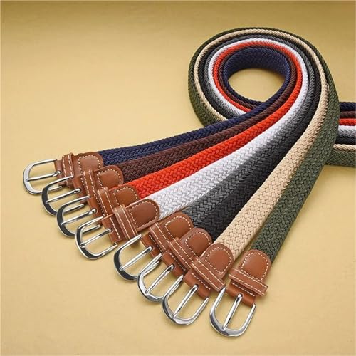 Women's Belt Casual Woven Elastic Belt Outdoor Sports Belt Belt Jeans Suit Pants Women's3