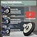 The Appliance Dudes – Upgraded Dryer Repair Kit Compatible With LG Kenmore Dryers – 4581EL2002C Drum Roller Assembly – 4400EL2001A Drive Belt – 4561EL3002A Idler Pulley & Spring Dryer Replacement Kit