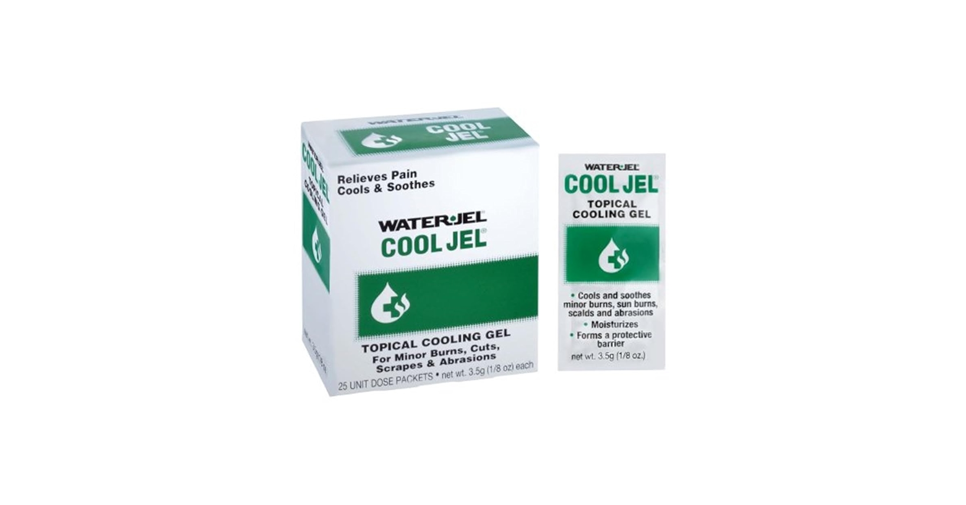 Amazon.com: Water-Jel ® Cool Jel Topical Cooling Gel Foil