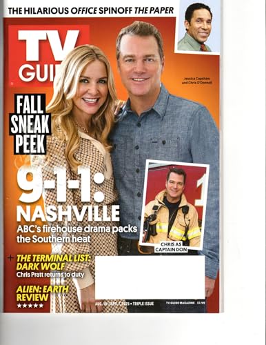 TV GUIDE MAGAZINE - AUG. 18 / SEPT. 7, 2025 - 9-1-1: NASHVILLE TV GUIDE MAGAZINE - AUG. 18 / SEPT. 7, 2025 - 9-1-1: NASHVILLE