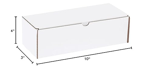 Miniatura 4 de BOX USA BML1043 Sobres de literatura, 10 x 4 x 3 pulgadas, color blanco (paquete de 50)