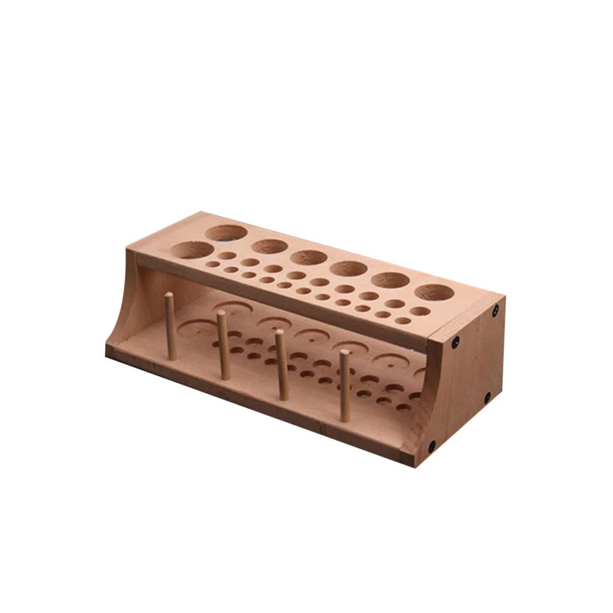 Organisateur établi pour porte-outils cuir et boîte rangement maroquinerie DIY