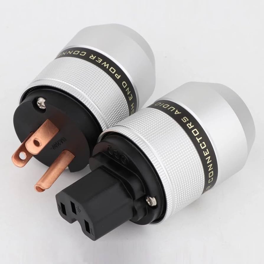 Amazon.co.jp: Monosaudio オーディオ用電源プラグ 純銅 3ピン 電源