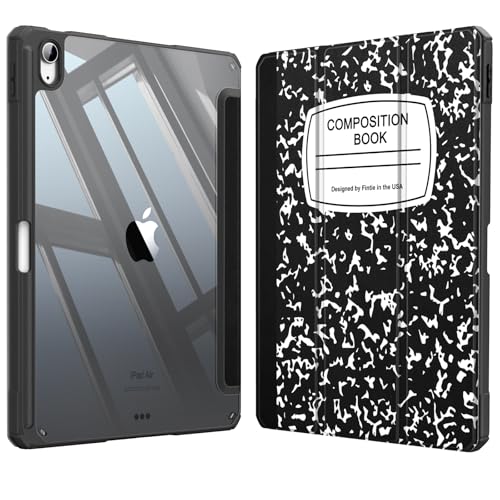 Ya en manzanajugosa.com: Fintie - Funda híbrida para iPad Air de 5ª generación (2022) y iPad Air de 4ª generación (2020) de 10,9", diseño de lápiz Integrado - Carcasa Trasera Transparente (Libro de composición)