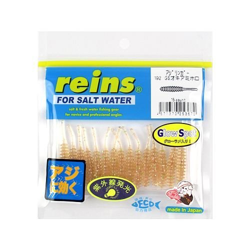 Amazon.co.jp: reins(レイン) ワーム アジリンガー 192 GSオキアミホロ
