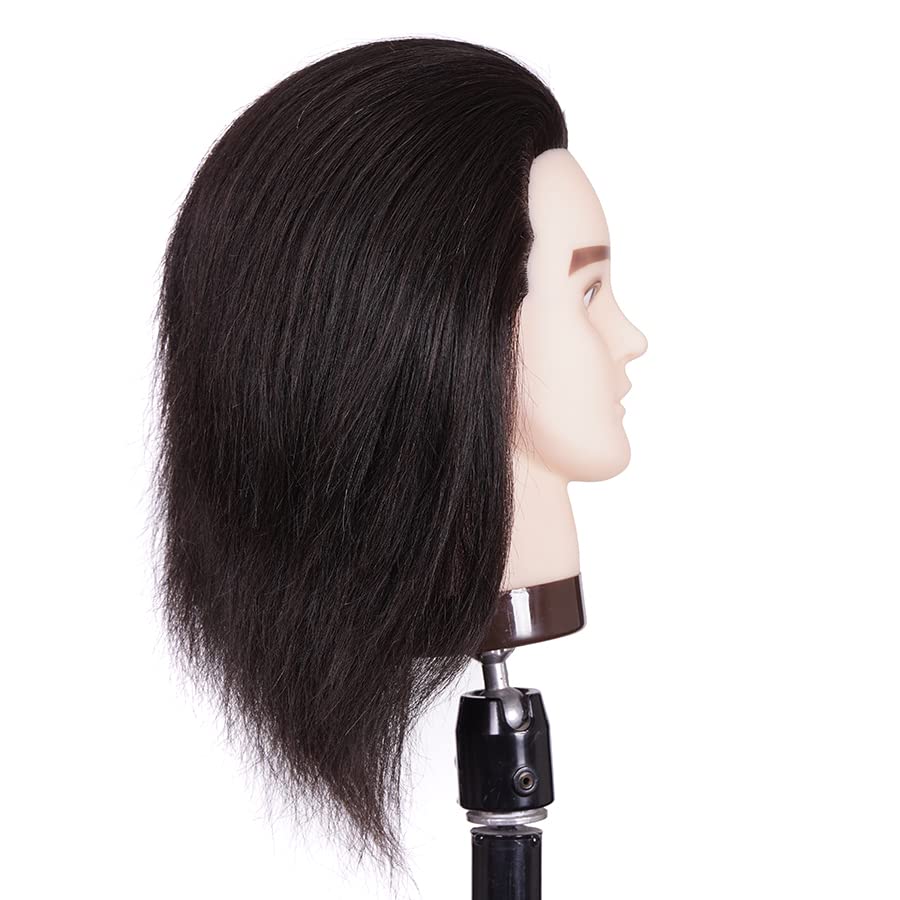 Male Training Heads Head 100% Human Hair - Image 4