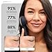 PMD Beauty Clean Pro OB - Smart Facial Cleansing Device with Silicone Brush & Obsidian Gemstone ActiveWarmth Anti-Aging Massager - Waterproof - SonicGlow Vibration - Clear Pores & Blackheads