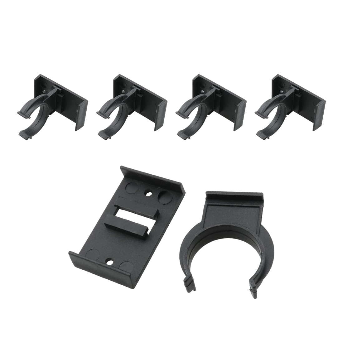 10 Clip Fissaggio Battiscopa Per Cucina - In ABS, Nere, Per Zoccoli Mobili E Piedistalli - Foto 9