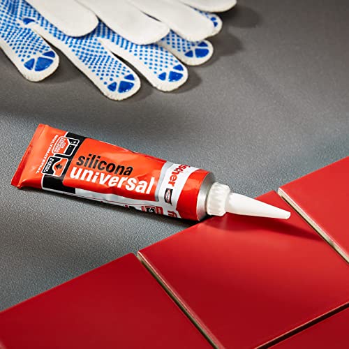 Miniatura 5 de Fischer Silicona Transparente Antimoho 50 Ml Sellador Profesional Para Ventanas, Fregaderos Y Mamparas Secado Rápido Alta Adherencia Ideal Para Vidrio, Aluminio Y Cerámica