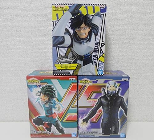 Amazon 僕のヒーローアカデミア フィギュア ３点 緑谷 出久 ナイン 飯田 天哉 造形academy 劇場版 ヒーローズ ライジング ヒロアカ フィギュア ドール 通販