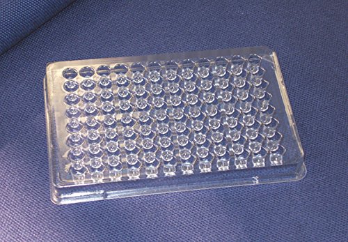 NUNC 047604B Flexible Vinyl Microtiter Platte, Alphanumerische Beschriftung, Rundboden Thermo