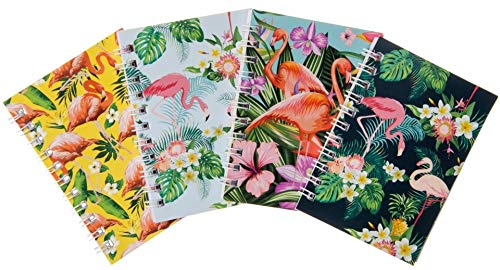 Preisvergleich Produktbild NOTITIEBOEKJE FLAMINGO. 4ASS