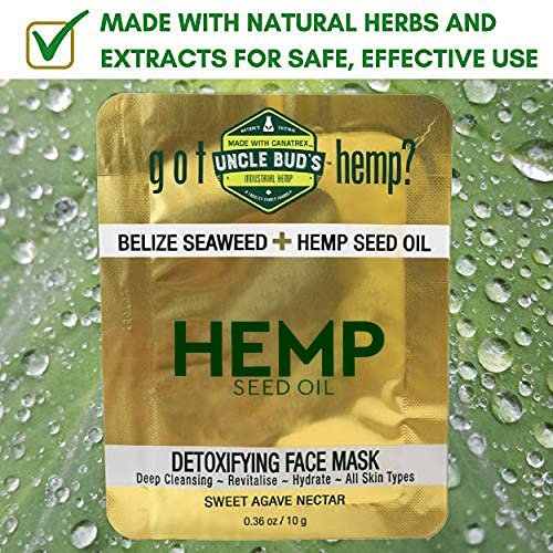 Belize Seaweed Face Mask with Pure Hemp Seed Oil – 6 Pack Bundle - Image 7