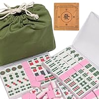 Amazon | pokiele 26mm 麻雀牌 女性向け 手積み マージャンセット