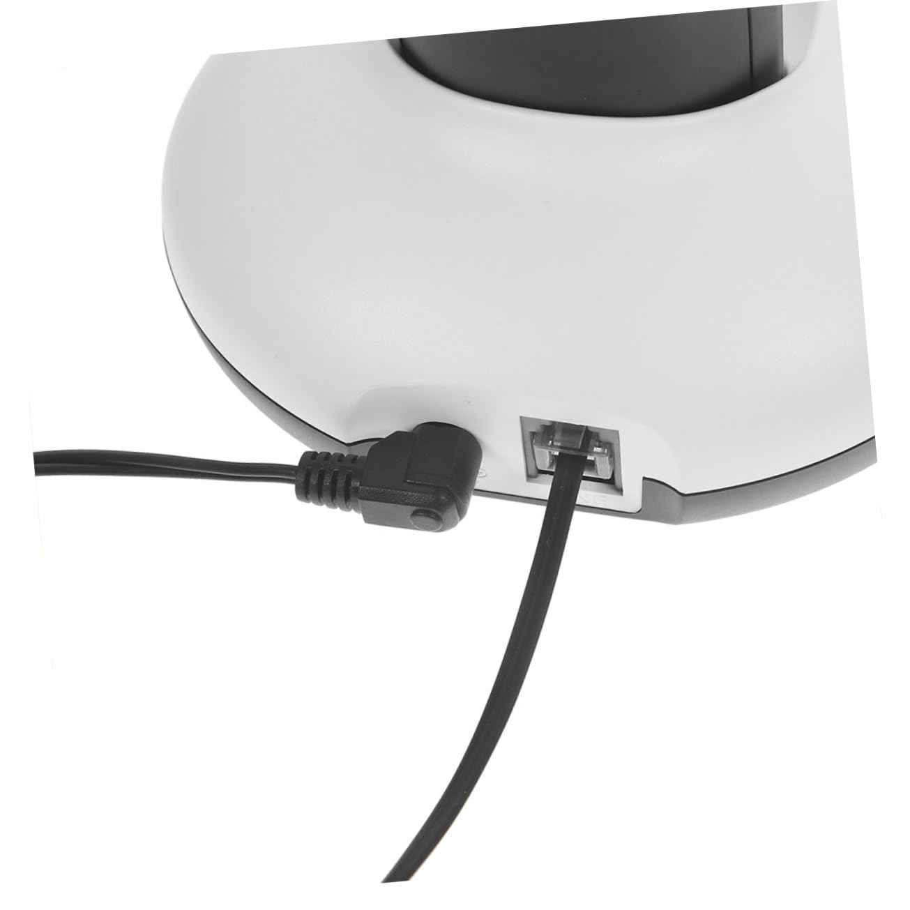 SHINEOFI Telefono Cordless Domestico Tasti Grandi, Display Chiaro e Funzione Espandibile, per Anziani e Ipovedenti, Casa e Ufficio, Bianco