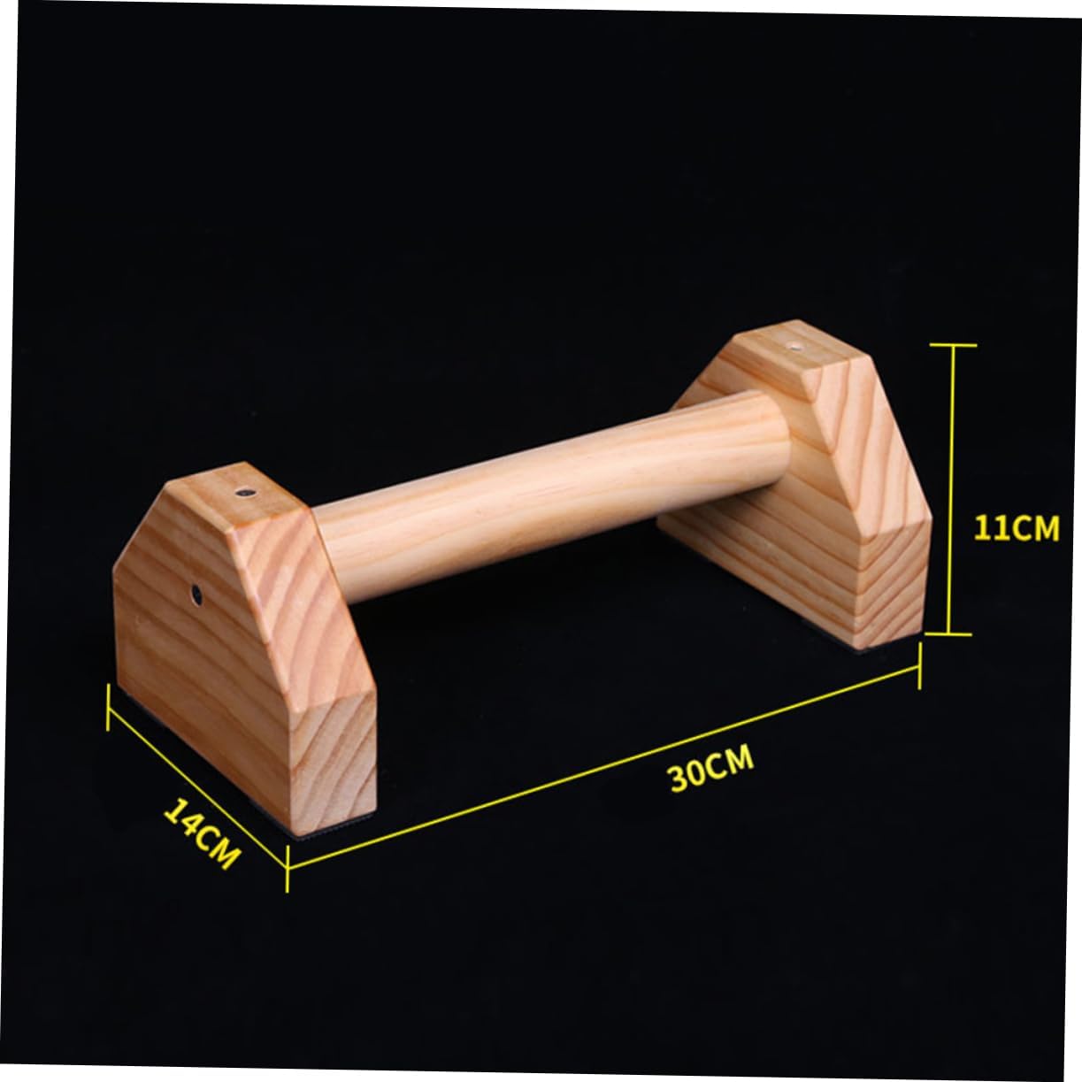 1pair Push-up Holders Pine Strength Training Stands for Arm and Chest Workout Body Building Accessories for Home Gym