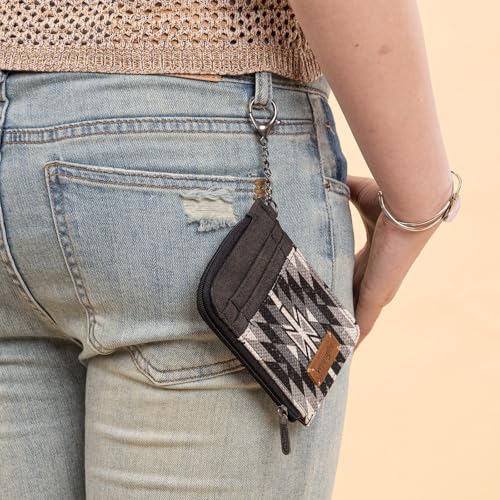 Image of Wrangler Western Card Wallet for Women Aztec Credit Card Holder for Women