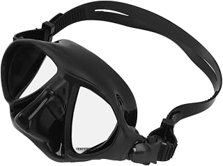 LMOLING Window Scuba Diving Mask, Tempered Glass Diving Goggles, Translucent Nosepiece Goggles Suitable for Snorkeling, Diving and Swimming