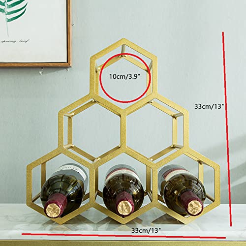 Soporte metálico para vino de mesa portátil miniatura 6