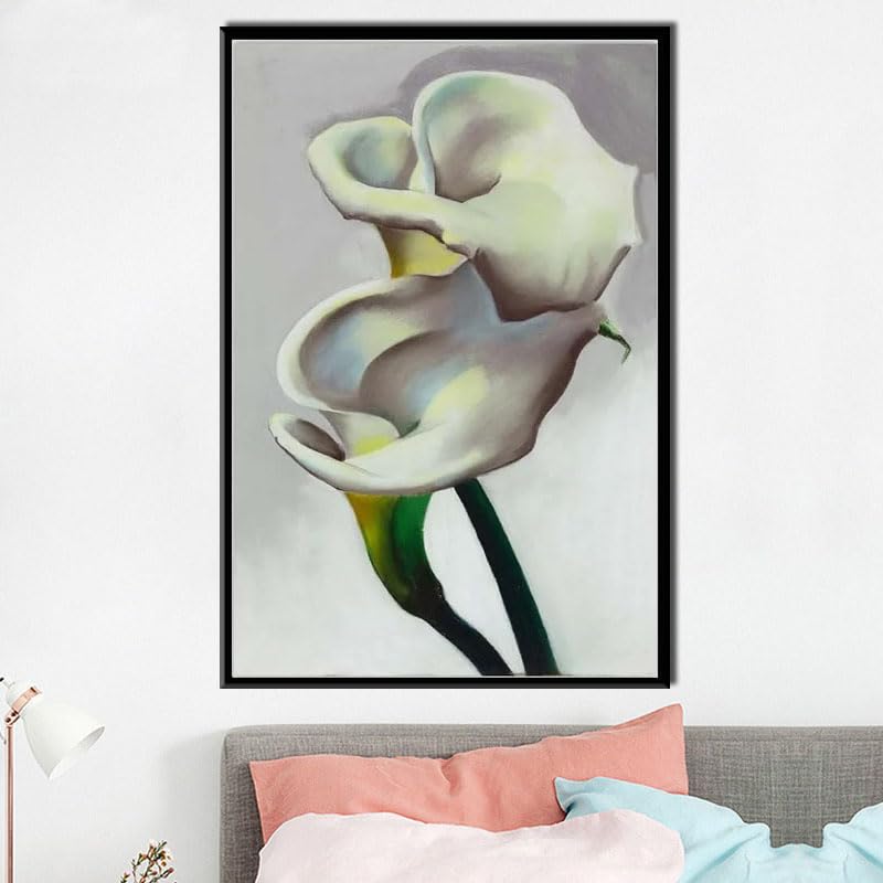 Tableau Georgia O'Keeffe Calla Lily poster moderne 50x80cm