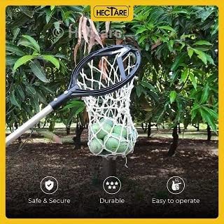 Image of Hectare Mango Picker Head (10-Blade Kit) - Heavy Duty Fruit Harvester Tool with Cushion - Sharp Multi-Blade Design for Fast Harvesting (Pole Not Included)