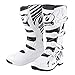 O'NEAL | Motocross-Stiefel | Enduro Motorrad | Anti-Rutsch Außensohle für maximalen Grip, Ergonomischer Fersenbereich, Perforiertes Innenfutter | RMX Boot EU | Erwachsene | Schwarz-Weiß | Größe 44