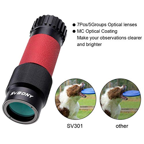 Svbony Sv301 8X25 Monocular, Mini Pocket Monocular With Hand Strap, Ipx5 Waterproof Fogproof Monocular, Compact Monocular For Bird Watching Scenery Travel Camping Hiking #TOP5