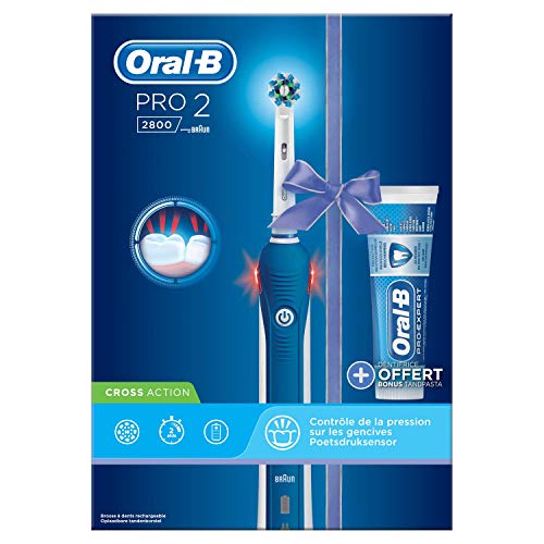 Oral-B Braun PRO 2800 - Spazzolino elettrico, colore: Blu