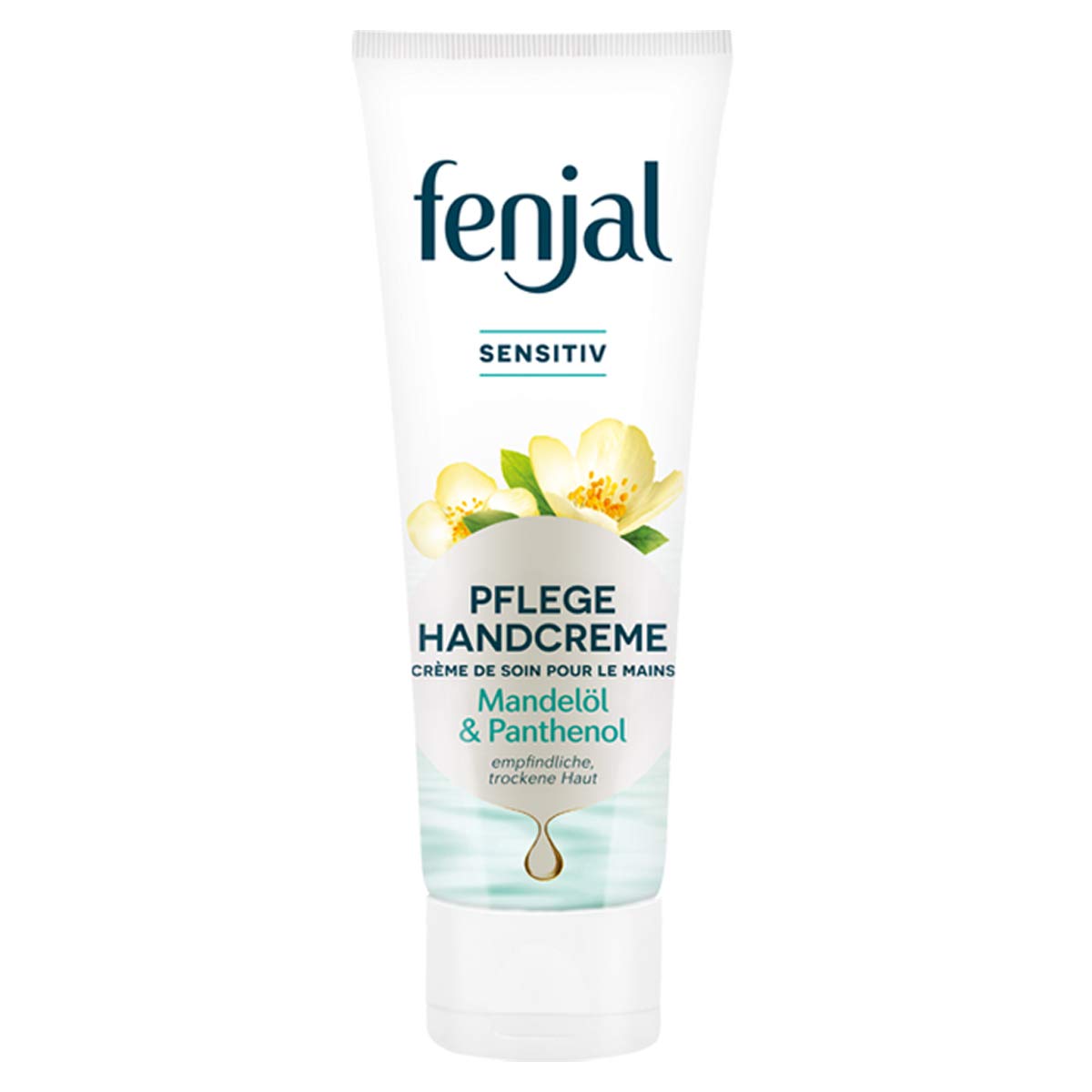 Fenjal Care Hand Cream Sensitive with Almond Oil and Panthenol 75 ml