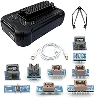 Vogueing Tool TL-866II Plus Programmer with 10 High Performance Flash Adapters, USB EEPROM Flash BIOS Programmer 15000+ Support Universal