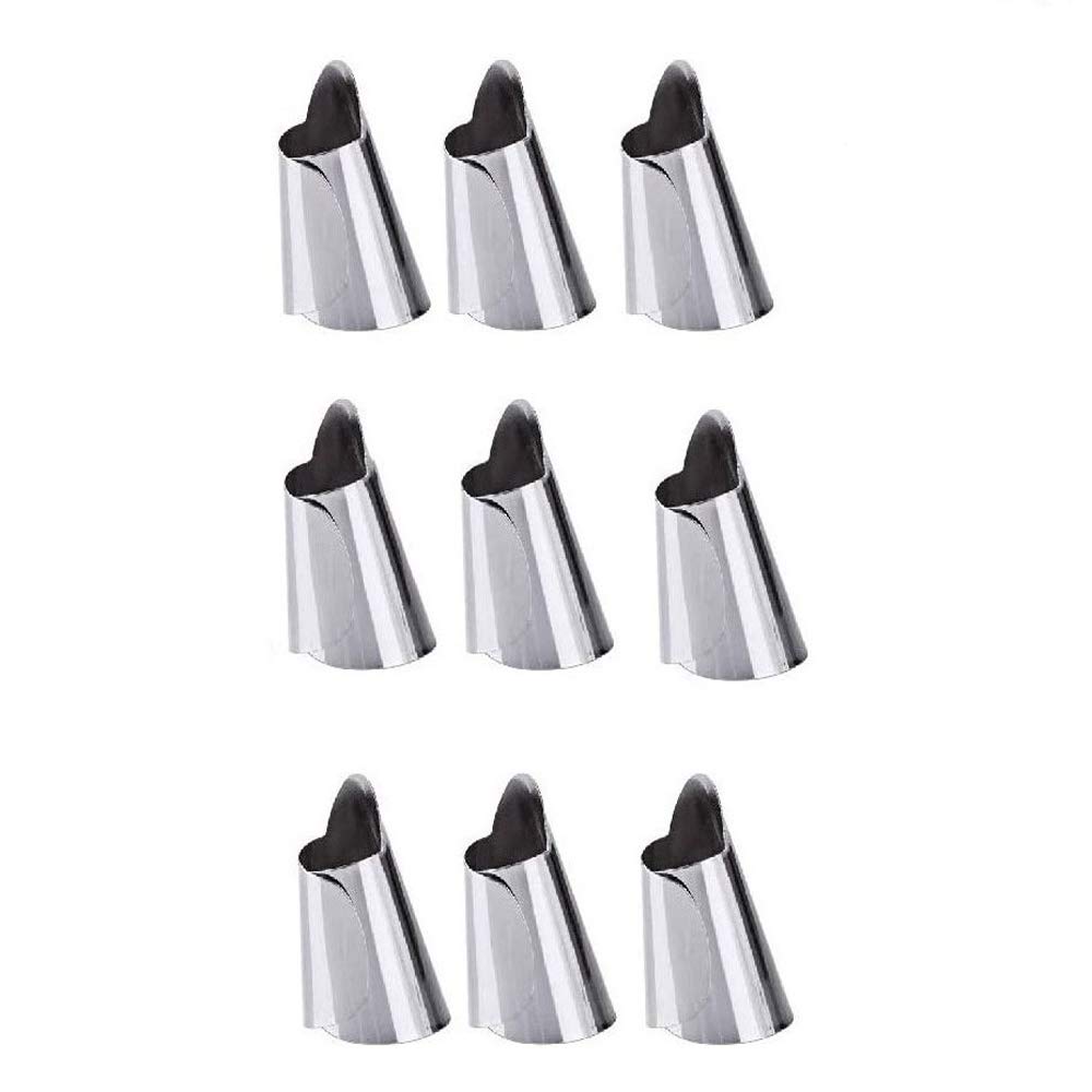 RKPM HOMES® Finger Guard for Cutting Finger Hand Protector Guard, Stainless Steel Finger Guard Cutting Protector Kitchen Safe Slice Tool, Avoid Hurting When Slicing, Chopping and Dicing (9 Pcs) (B08BYCSZ3M) Amazon Price History, Amazon Price Tracker