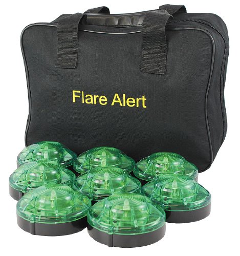 Kit de bengalas LED verde FlareAlert miniatura 1