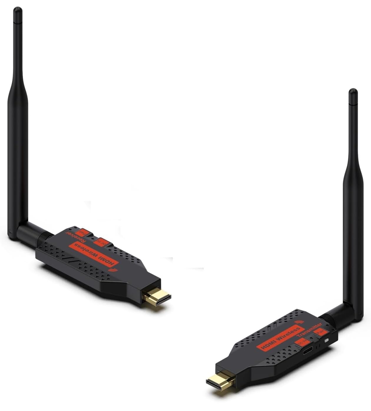 HDMI Wireless 100 Meter Range Transmitter and Receiver, 1080P Wireless HDMI Extender Adapter for Streaming Video/Audio from Laptop/PC to TV/Projector/Monitor (100M Extender)-image-35