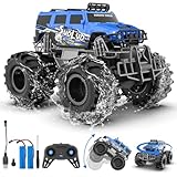 Yapasopu Remote Control Toy Auto 2,4 GHz Truck 15 km/h Hobby Off-Road Auto RC Auto per veicoli impermeabili con 2 batterie giocattolo per bambini da 6-12