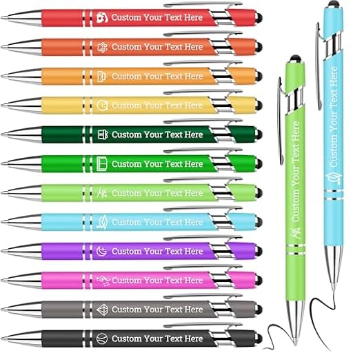 BolíGrafo Personalizado Metal,Bolígrafos Retráctiles de Clic con Punta de Lápiz Capacitivo,Grabado Nombre o Texto,Ideal Para Regalo Boda Comunión Bautizo Profesores Empresa,Tinta Negra | Ya disponible en tu tienda friki favorita! En mundofriki.es!