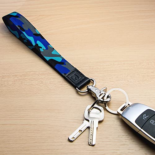Adkaliv Wrist Lanyard Key Chain, Keychain Wristlet For Key & Id Badge, Keychain Wristlet For Women & Men, Wristlet Strap For Keys, Id Holders（T） #TOP2
