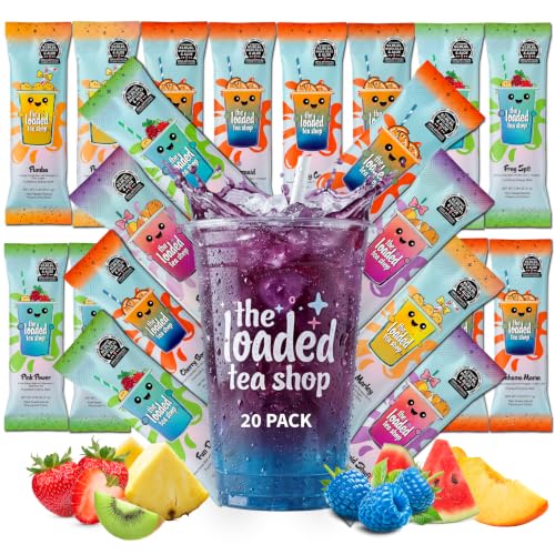 The Loaded Tea Shop Energy Drink Mix Sticks