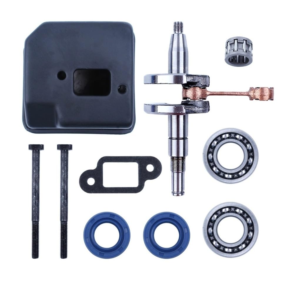 Rodamientos de cigüeñal MS170 para motosierra con pernos de alta resistencia al desgaste